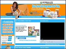 Aper�u du site Produit-Shop.com - programme nutritionnel, produits de r�gime minceur