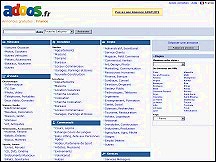 Aper�u du site Adoos.fr - petites annonces gratuites