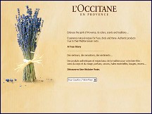 Aperu du site L'Occitane