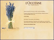 Aper�u du site L'Occitane
