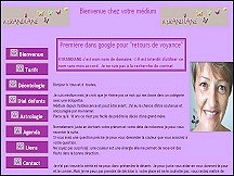 Aper�u du site Kyrandiane.fr - consultations de voyance de Kyrandiane