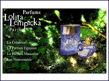 Aperçu du site Lolita Lempicka