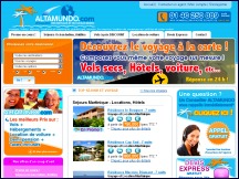 Aperu du site Altamundo - agence de voyage, spcialiste des Antilles et de l'ocan Indien