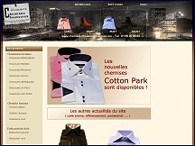 Aperçu du site Chemises-Chaussures-Hommes.com - chemises et chaussures de luxe pour hommes