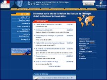 Aperçu du site Partir vivre ou travailler à l'étranger MFE Maison des Français de l'étranger