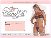 Lingerie Clara Morgane, dessous chic et sexy