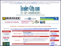 Aperçu du site Leader City - le guide des expatriés