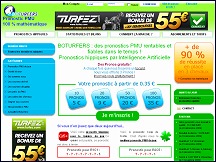 Aper�u du site Boturfers - pronostics PMU pour parier aux courses hippiques