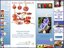 Aperçu du site Gastronomie, recettes de cuisine et traditions en Europe