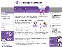 Aper�u du site Medical Tours Company - clinique sp�cialis�e en implants dentaires