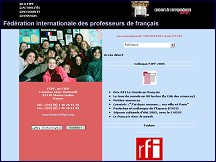 Aperu du site Fdration internationale des professeurs de franais