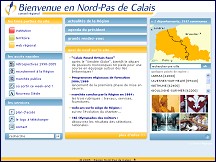 Aperu du site Conseil rgional du Nord-Pas de Calais
