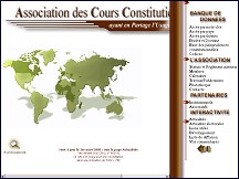 Aperçu du site Le Droit Constitutionnel de 41 Etats dans le Monde