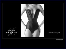 Aperu du site Simone Prle - collection de lingerie fminine luxe Simone Prle