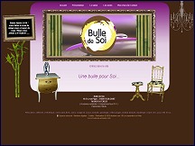 Aper�u du site Bulle de Soi - institut de beaut�, relaxation et massage � Toulouse 