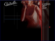 Aperçu du site Cadolle.com - Lingerie de femme