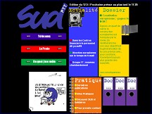 Aperçu du site Sud PTT - syndicat des postiers et télécommuniquants