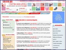 Aper�u du site News Eco - diffusion nationale de communiqu�s de presse en ligne