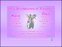Aperçu du site Voyance et Arts divinatoires