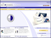 Aperu du site AlloPass - micropaiements pour webmasters