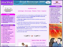 Aperçu du site AsiaFlash : horoscope, voyance, tarot, prénoms