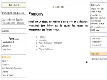 Aper�u du site Babels