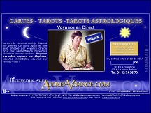 Aperçu du site Audrey Voyance