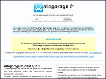 Aperçu du site AlloGarage.fr - guide des garagistes de France avec avis et témoignages
