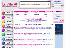 Aperçu du site Humour.com