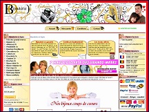 Aper�u du site Bijouterie On line - vente de bijoux or et piercings or
