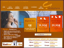 Aperu du site Bladiphone - forfaits appels illimits vers le Maroc
