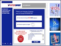 Aperu du site Intersport