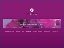 Aperçu du site By Terry - Produits de beauté