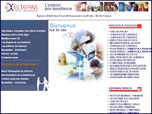 Aperçu du site Exelteam