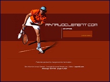 Aperçu du site Site officiel de Arnaud Clement