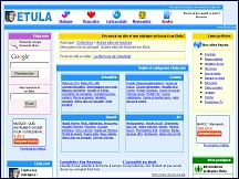 Aperçu du site Etula - annuaire généraliste et moteur de recherche canadien