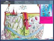 Aperçu du site Longchamp.com