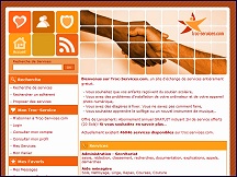 Aper�u du site Troc Service - �change de services entre internautes