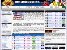 Aper�u du site Bonus-Casino-en-Ligne.info - guide des casinos en ligne & jeux de casino