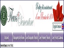 Aperçu du site Fleurs-clementine.com - Livraison de fleurs