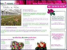 7 Roses - Exp�dition de roses