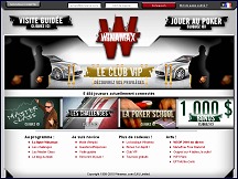 Aper�u du site Winamax - poker en ligne, plateforme d�di�e aux passionn�s de poker