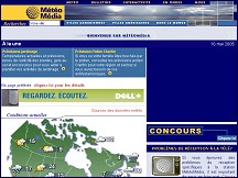Aperçu du site Meteomedia.com