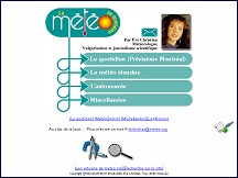 Aperçu du site Meteo.org