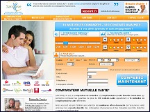 Aper�u du site Santiane - comparateur mutuelles et assurances compl�mentaires sant�