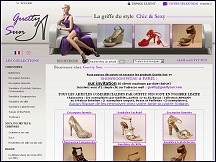 Aper�u du site Guetty Sun - vente de chaussures femmes, chaussures br�siliennes de cr�ateurs