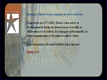 Aperçu du site Théâtre Action