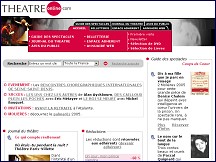 Aperçu du site Théâtreonline.com