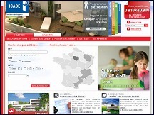Aper�u du site Icade Immobilier - vente de programmes immobiliers neufs