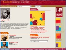 Aperçu du site Théâtre de Suresnes Jean Vilar